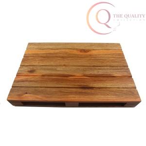 Plateau de service en bois naturel pour une vie durable, parfait pour servir les repas et la décoration intérieure - Product Image 4