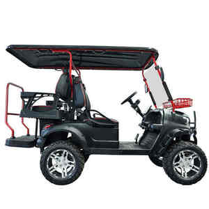 Nouveau véhicule utilitaire de golf électrique de luxe authentique 2026, buggy de chasse, voiturette de golf électrique 4 places - Product Image 3