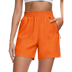 Pantalones cortos deportivos de secado rápido para mujer con forro incorporado Pantalones cortos con estampado Tie-Dye para mujer para un aspecto relajado - Product Image 1