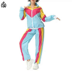 Survêtement Street wear Coupe-Vent Survêtement À Capuche Jogger Ensemble Ourlet Brut Coupe Bord Graphique Coupe-Vent Survêtement - Product Image 4