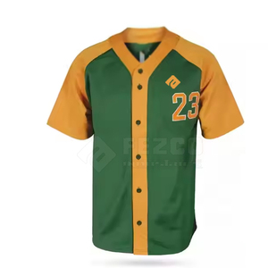 Vêtements de sport Derniers modèles Uniforme de baseball pour les jeunes Uniforme de baseball de couleur unie respirante - Product Image 2