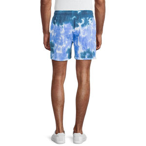 2024 nuevo estilo transpirable al por mayor pantalones cortos de tinte de corbata forrados de tela para hombres pantalones cortos cómodos con tamaño y logotipo de Color personalizado - Product Image 2