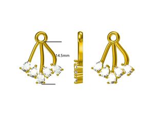 Perhiasan Tahan Air, Perhiasan Rantai Custom, Perhiasan Stainless Steel, Liontin Custom, Liontin Hati Cz Custom - Product Image 5