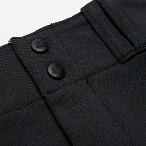 Pantalones de Béisbol para Hombre, Negros, Transpirables, Corte Regular, con Bolsillos, Ropa Deportiva para Todas las Temporadas - Product Image 3