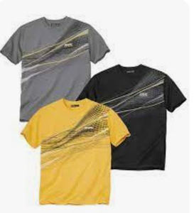 Camiseta de manga corta con correas de verano de calidad superior de lujo para hombres Camiseta de cuello redondo estampada de secado rápido para hombres - Product Image 4