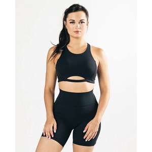 Sujetador deportivo de línea larga para mujer, sin cables, acolchado con soporte medio, chaleco de yoga, ropa deportiva para trotar - Product Image 1