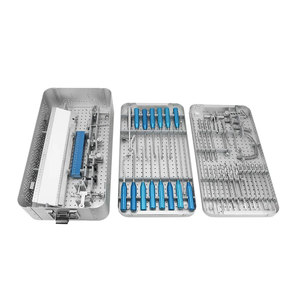 Ensemble d'instruments chirurgicaux orthopédiques Prix d'usine Le matériau en acier comprend un ensemble de colonne vertébrale et des instruments d'arthroscopie - Product Image 6