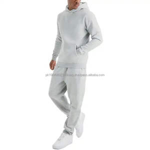 Survêtement personnalisé en coton de haute qualité, survêtement surdimensionné, survêtement vierge lourd 500 g/m², survêtement pour homme - Product Image 6