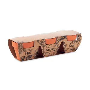 Juego de Hierbas Ecológicas, Maceta de Terracota, Accesorios Ecológicos para Plantas y Flores - Product Image 3