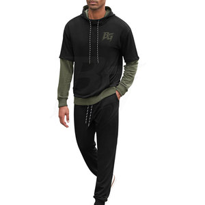 Conjunto Deportivo de Invierno para Hombre de Alta Calidad, con Capucha, Informal, Sólido, Cómodo, para Gimnasio, Entrenamiento, Fútbol, Actividades al Aire Libre - Product Image 5