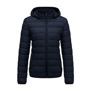 Chaqueta Acolchada Plegable para Mujer, Abrigo de Invierno con Capucha, Chaqueta Ligera y Cálida con Relleno Grueso, para Clima Frío, Viajes al Aire Libre y Uso Diario - Product Image 1
