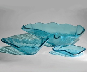 Bol à salade en bois de manguier fait main en résine époxy de qualité supérieure avec bols Design moderne et fêtes de mariage d'Inde - Product Image 4