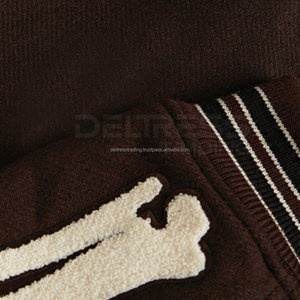 Chaquetas de lona de invierno personalizadas de alta calidad para hombre con cuello levantado y mangas largas - Product Image 5
