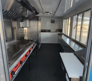 รถขายอาหารเคลื่อนที่แบบอเนกประสงค์ราคาไม่แพงรถเทรลเลอร์ขายอาหารริมถนนยอดนิยมปรับแต่งได้ - Product Image 3