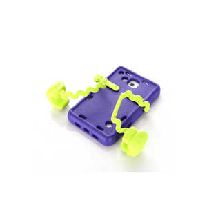 Coque antichoc en silicone violet Samsung pour Galaxy Tab 4 7.0 T230 avec protection en TPU, PU, mousse EVA et PC - Product Image 3