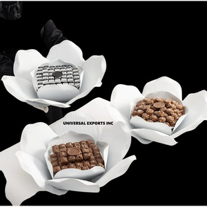 Metal Gold Eco-Friendly Stainless Steel Luxury <b>Chocolate</b> Bowl New Arrival Handmade Designer Multi-functional <b>Wedding</b> Bowl - Product Image 5