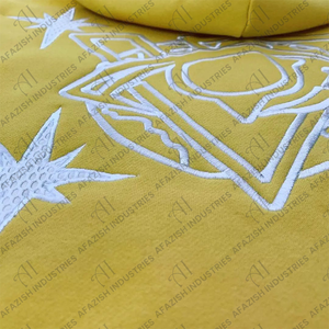 Vente en gros 100% coton Sweat à capuche Streetwear d'hiver pour hommes de haute qualité Conception personnalisée Chenille Broderie Logo Imprimé - Product Image 6