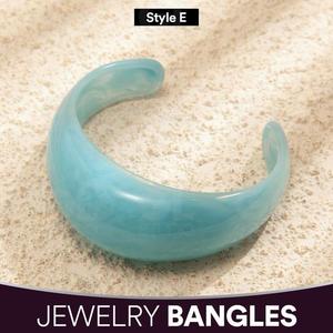 Bracelet jonc islamique en résine fait main de qualité supérieure MN Exports, imitation perle, bijou élégant et tendance pour femme, moderne et raffiné - Product Image 2