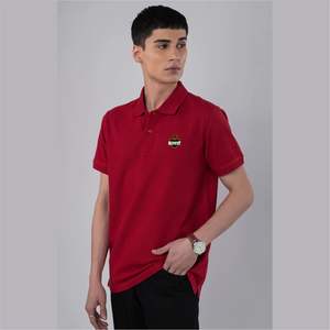 เสื้อยืดโปโลสำหรับผู้ชายเสื้อโปโลสีพื้นฤดูร้อนเสื้อกอล์ฟแห้งเร็วแขนสั้นสำหรับคนทำงาน - Product Image 4