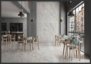 Baldosa de Porcelana Esmaltada Digital de Gran Tamaño, 120x180 cm, con 9 mm de Grosor, Acabado Brillante, Antideslizante, Diseño Moderno, Bordes a Bajo Precio - Product Image 2