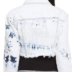 แจ็กเก็ตเสื้อครอปสำหรับผู้หญิงเข้ารูปเรียบๆระบายอากาศได้ดีมีทุกสีและขนาด - Product Image 5