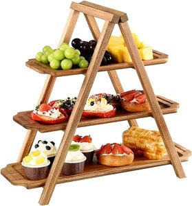 Wholesale Wooden <b>Cupcake</b> Dessert Display 3 Layer Cake <b>Stand</b> in High Quality in Bulk Rate - Product Image 6