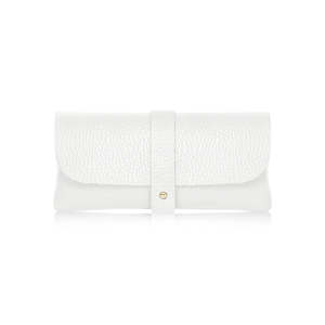 Étui à lunettes en cuir véritable italien - Fabriqué à la main en Italie - PS554 - Product Image 3