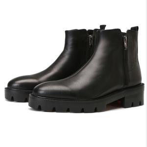 Botines Clásicos de Gamuza con Suela Antideslizante y Plantilla Acolchada para Oficina y Reuniones de Negocios - Product Image 1