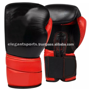 Gants de boxe élégants en cuir PU avec logo personnalisé Concevez vos propres gants MMA - Product Image 3