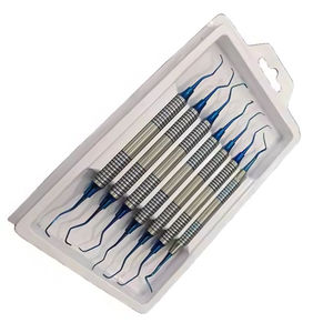 Ensemble de curettes Gracey FIDA International en acier inoxydable de qualité supérieure, fabriqué en Allemagne, personnalisé, 7 instruments chirurgicaux parodontaux - Product Image 2