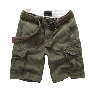 Pantalones cortos de carga media para hombre, ropa informal de verano elegante para exteriores, cómodo ajuste multibolsillo, diseño duradero hecho a medida a la moda - Product Image 2