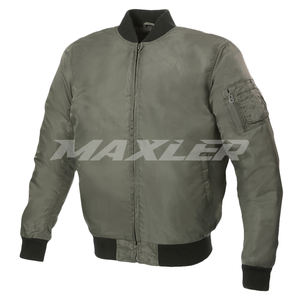 Chaqueta de Motocicleta Ligera e Impermeable con Protección Homologada CE, Chaqueta Corta Transpirable de Tela para Hombre, Chaqueta para Todas las Estaciones - Product Image 1