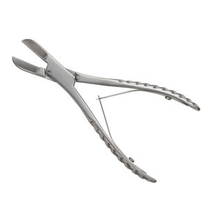 Instrumentos ortopédicos hechos de acero inoxidable, fórceps manuales, fórceps de corte de hueso Liston, base médica de 180mm para cirugía - Product Image 1