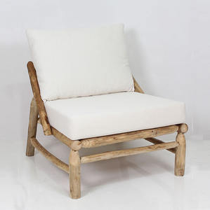 Thaoly 1P Teak Couch - Product Image 1