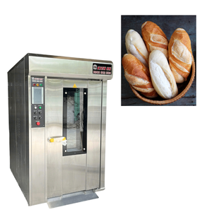 Nouveau four rotatif à 12 plateaux de bonne qualité Altuntop Trolley 900Kg poids 380V/220V four de cuisson de boulangerie 1 an de garantie Kien Factory - Product Image 1