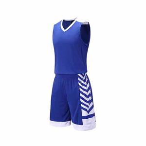 Ensemble de maillot de basket-ball pour adultes en polyester de haute qualité, sublimation, imprimé, personnalisable, respirant, séchage rapide, ensemble court - Product Image 2