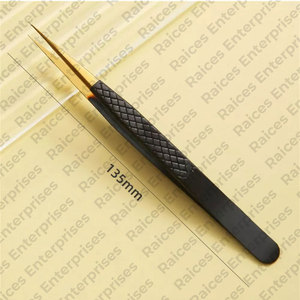 Pince à épiler d'extension de cils à manche solide 6 pièces ensemble de pinces à cils à prix de gros à vendre en ligne - Product Image 2