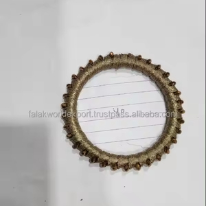 Pulsera de cuentas surtidas Unisex con ágata perla diamante budismo religioso estilo bola patrón brazaletes para boda o regalo de FWE - Product Image 3