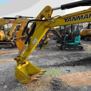Mini-excavatrice d'occasion à bas prix YANMAR Vio35 55 15 99% neuve 3,5T d'origine, bonnes performances, engin de chantier avec moteur principal - Product Image 5