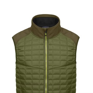 Veste matelassée sans manches à capuche de haute qualité, style streetwear unisexe, hiver, automne, imperméable, coupe-vent, logo frontal, prix raisonnable - Product Image 4