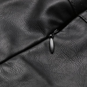 Jupes en cuir véritable pour femmes OEM Logo personnalisé accepté Matériau en cuir de vachette Options de jupe Mini et Midi Vêtements de mode - Product Image 5