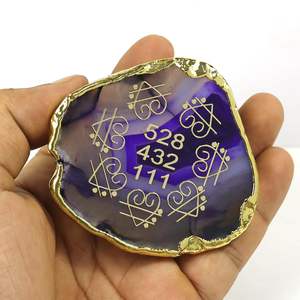 Meilleures ventes : sphère de scolecite blanche naturelle en agate, prix d'usine personnalisé, cristal spirituel, pierre de guérison Reiki, méditation, magnésie - Product Image 5