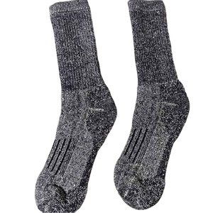 Wholesale Winter Wool/Acrylic Thermal Warm Thick Crew Socks for Men/Women Custom Logo Bulk Cozy Outdoor Anti-Slip Soft - Product Image 2