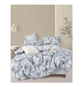 Forniture alberghiere set di biancheria da letto per asciugamani per Hotel a 5 stelle all'ingrosso di lusso bianco 100% cotone lenzuolo per hotel