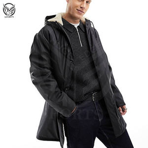 Venta caliente Chaqueta de invierno para hombre Diseño personalizado Impermeable a prueba de viento con bordado Decoración Stand Collar Precio al por mayor - Product Image 5