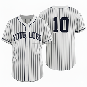 Maillot de baseball personnalisable pour homme, doux, respirant, anti-humidité, antibactérien, en micro-maille de polyester, design personnalisé - Product Image 4