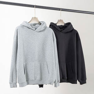 Sudaderas Extra Grandes de Alta Calidad de Algodón y Poliéster, Unisex, Felpa Gruesa, Hombros Caídos, Sudaderas y Camisetas Personalizadas para Hombre - Product Image 1