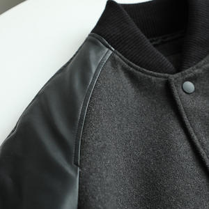 Haute qualité Letterman Varsity veste hommes collège Baseball 100% coton toile formelle conception personnalisée printemps - Product Image 5