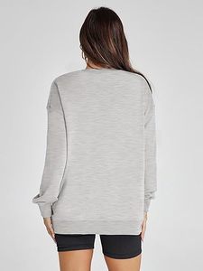 Sudadera de mujer Pullover Manga larga con bolsillos - Product Image 3