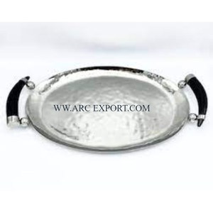 Bandeja para servir comida con cuerno de gran tamaño hecha a mano con diseño único, bandeja para servir utensilios para el hogar a un precio asequible - Product Image 5